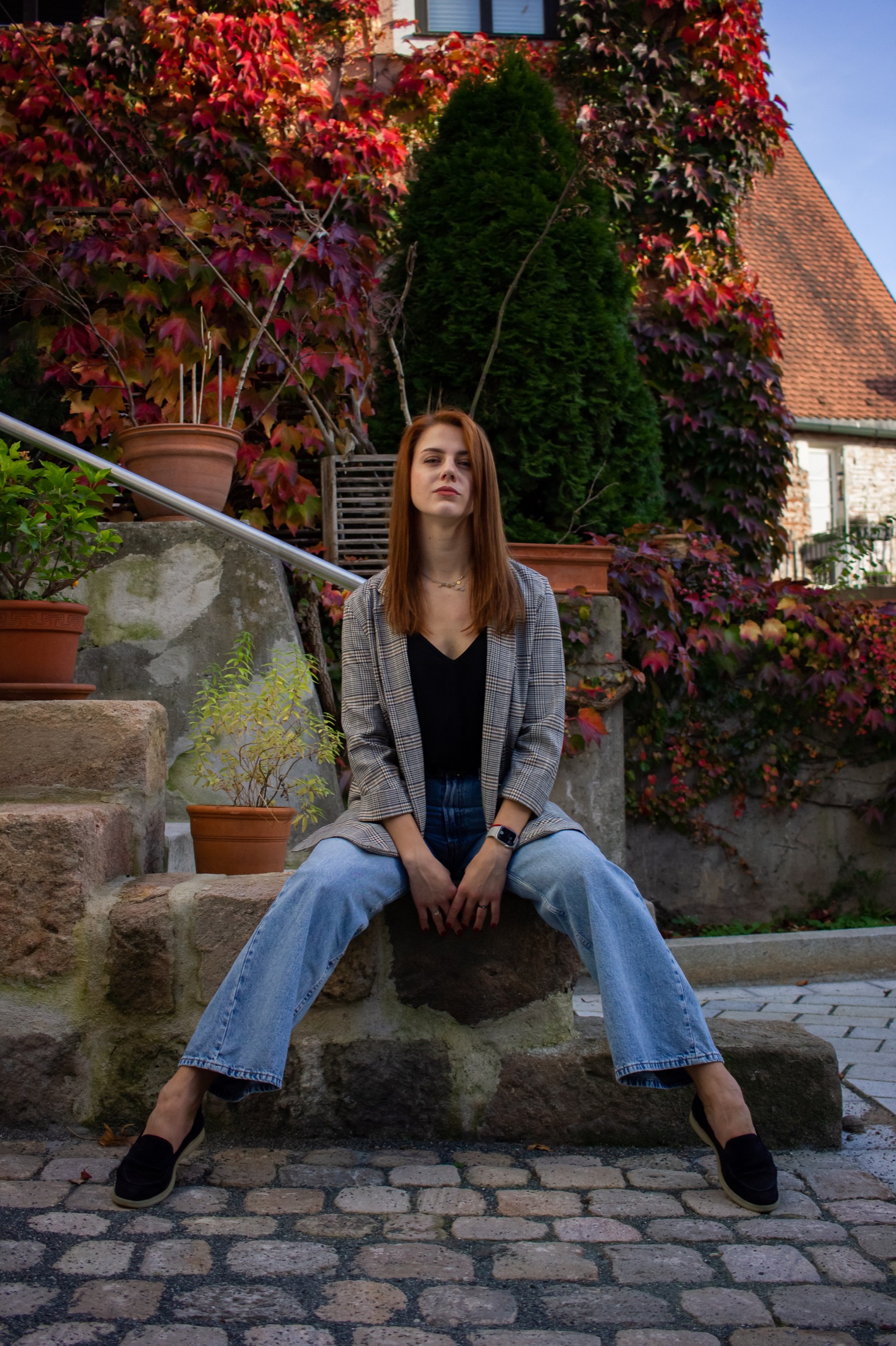 Porträt von Sasha, fotografiert von Yegor Nekhoda